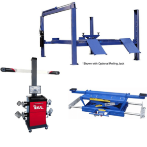 TUXEDO FP14KA 14,000 lbs Chain Driven Alignment Lift – 3D Wheel Aligner